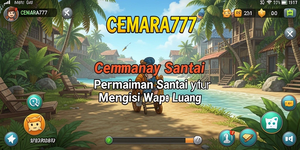 Screenshot gameplay CEMARA777 menampilkan keseruan permainan casual.