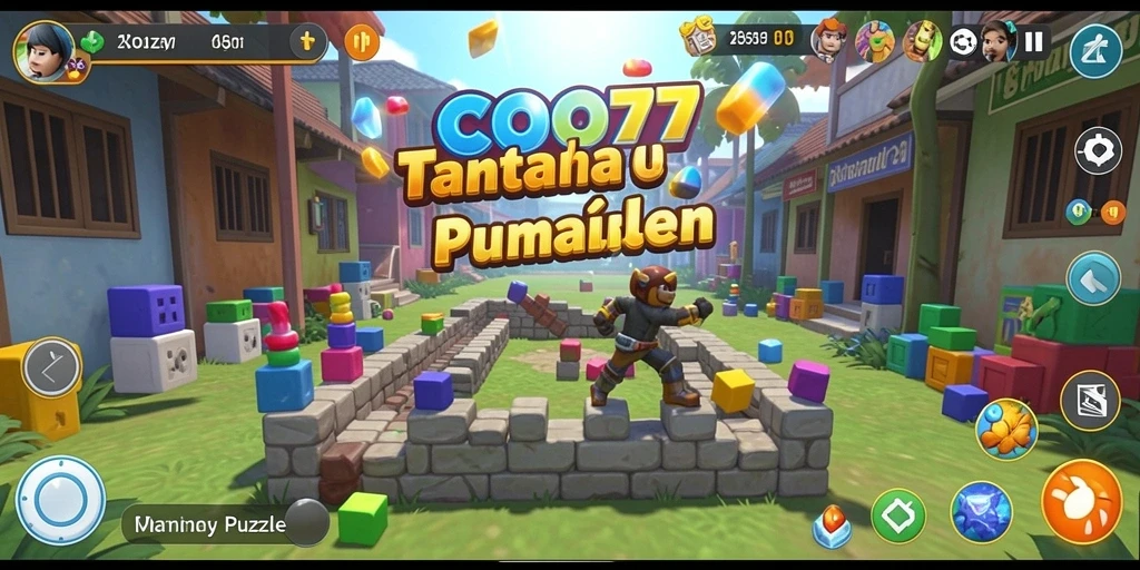 Tampilan gameplay seru dari COO77 yang menguji keterampilan Puzzle Anda.