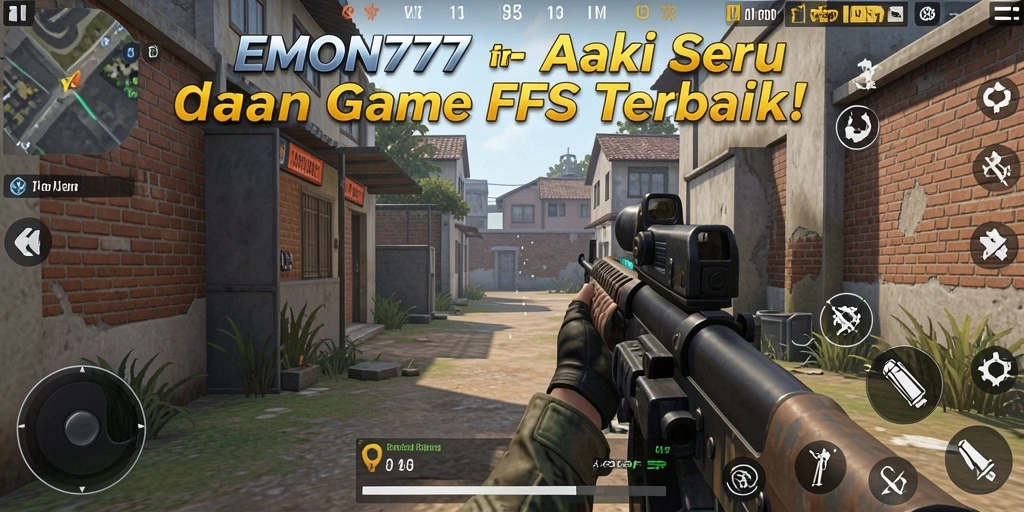 Tangkapan layar gameplay <strong>EMON777</strong> menunjukkan aksi pertempuran yang mendebarkan.