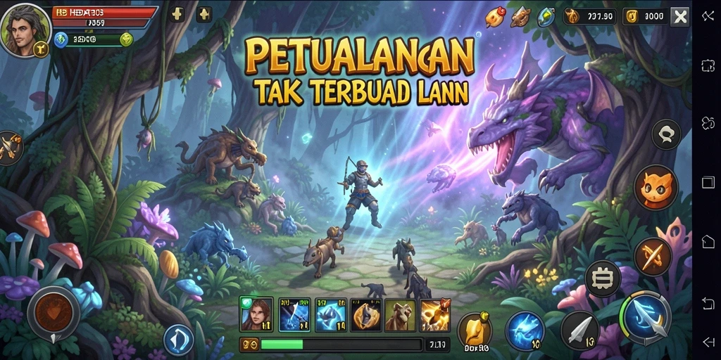 Gameplay HEBAT303 dengan eksplorasi menakjubkan dan pertempuran seru.