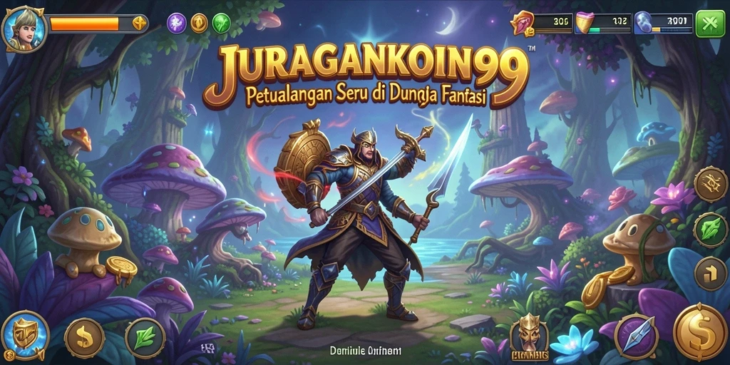 Gameplay seru dalam dunia fantasi JURAGANKOIN99.