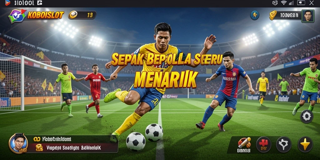 Tampilan menarik dari gameplay KOBOISLOT saat pertandingan berlangsung.
