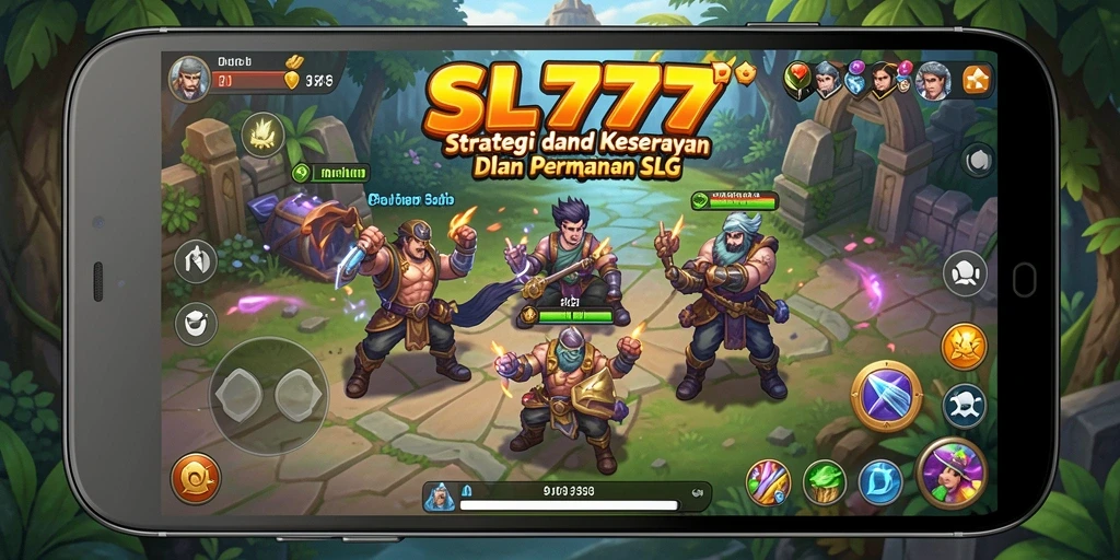 Tampilan menarik dari gameplay SL777 dan pertempuran yang seru.