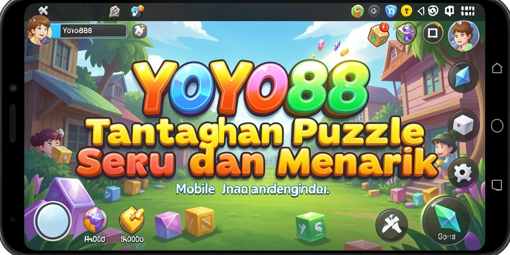Tampilan gameplay seru dan tantangan Puzzle menarik di YOYO88.